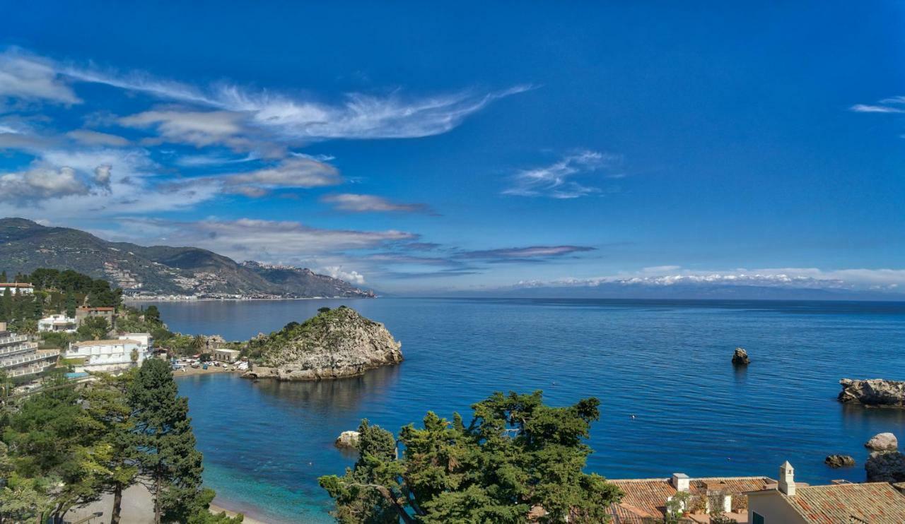 Luxury Apartment And Charm Sea View Isola Bella Таормина Экстерьер фото